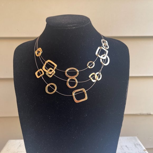 NYC STATEMENT  CHOKER  NECKLACE SA29 - Picture 4 of 4